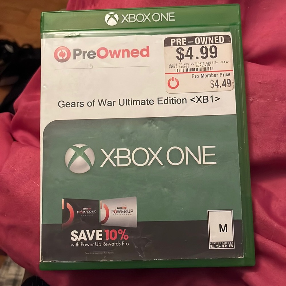 GOW Xbox game